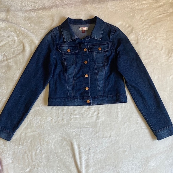 lei Jackets & Blazers - L.E.I Crop Jean Jacket